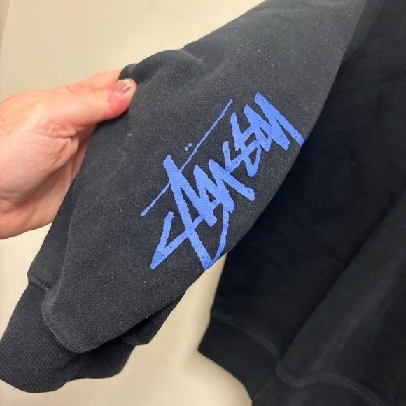 Stussy Logo Crewneck Sweatshirt - Picture 9 of 11